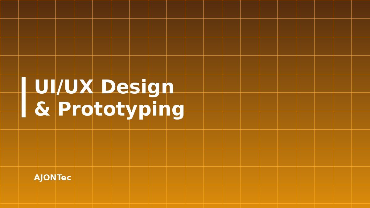 UI/UX Design & Prototyping