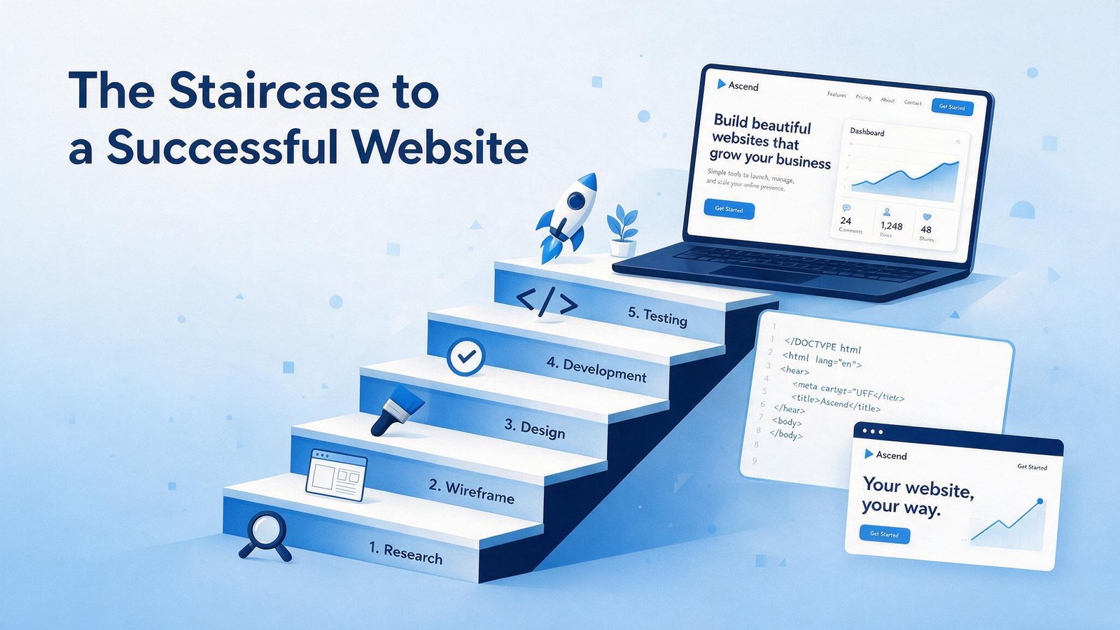 Website Development Process Explained Step by Step